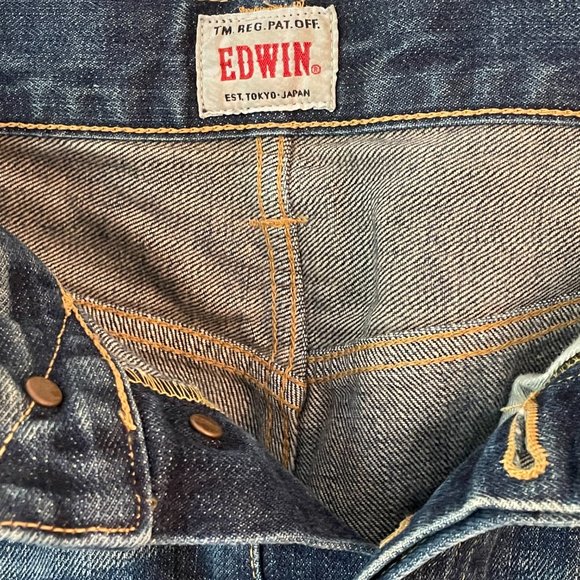 Edwin Japanese denim 31x32 - Picture 1 of 9